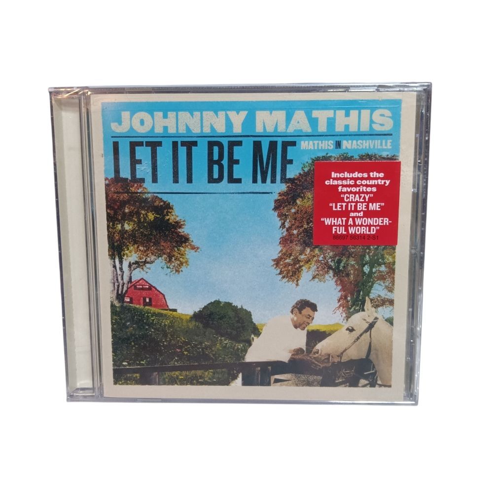 Johnny Mathis 'Let It Be Me' In Nashville CD What A Wonderful World